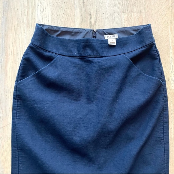 J.Crew Blue Pencil Skirt US2 - Picture 7 of 7